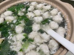 鲜嫩黄花鱼丸汤-将相和·海鲜蒸饺大连菜