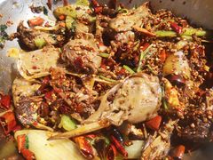 主打的干锅鸭头-安诚居干锅鸭头(八角店)