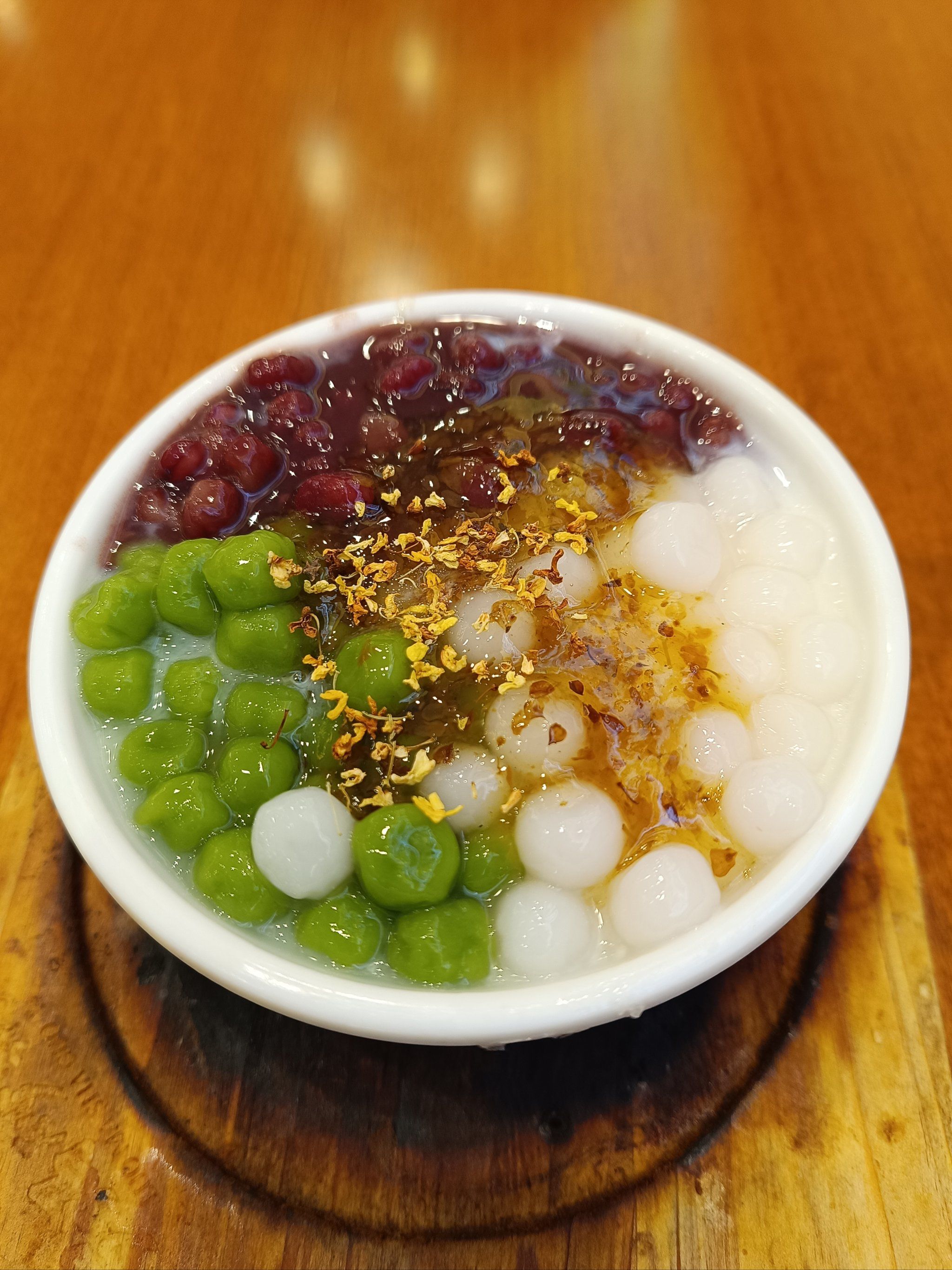 甜蜜的冰豆花,辣中求凉!