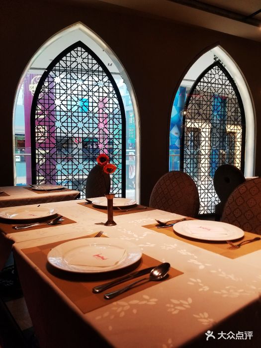 红堡印度餐厅大堂图片