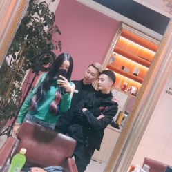 点击看大图 长发-朗峰专业美发沙龙