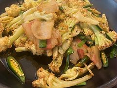 有机花菜炒风肉-杨记隆府(白象街店)