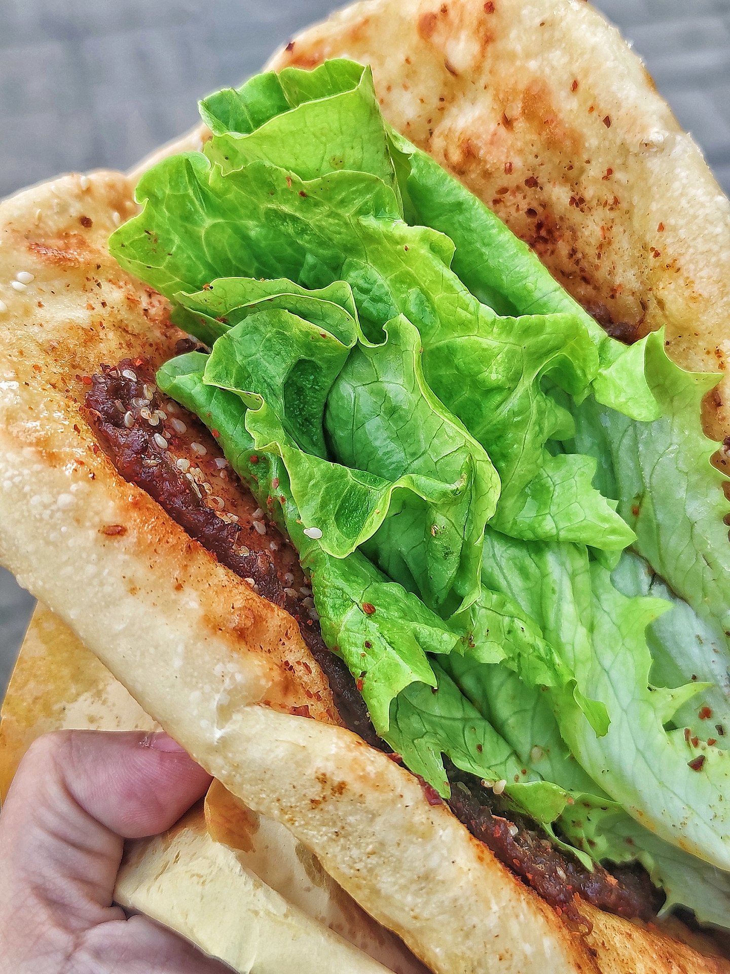 终于在洛阳涧西找到了小时候记忆中的馋嘴饼🔥