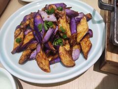 炉火烤茄子-吕氏疙瘩汤·海鲜新鲁菜(凯德mall新都心店)