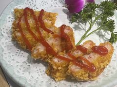 蟹饼-猪啊牛呀羊啊铜盘烤肉(正大广场店)