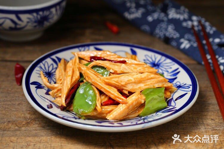 青椒炒腐竹 - 大众点评吃喝玩乐精选