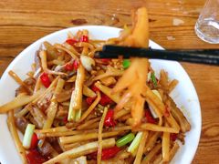 酸笋炒肥肠-牛八宝桂林米粉(八里庄店)