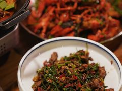 小炒黄牛肉-湘里乡亲甲王二老店