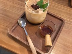 香草甜酒奶咖-转山咖啡(松柏社区店)