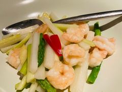 翠绿山药炒虾仁-满满海佛跳墙(千禧店)