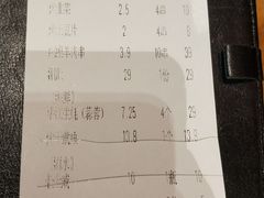 账单-木屋烧烤(龙岗南联店)