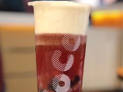 奶霜草莓果茶-CoCo都可(香港名都店)