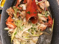 葱姜炒龙虾-蟹之国·精品蟹料理(极地店)