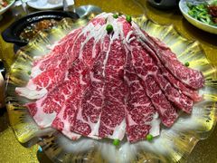 明炉安格斯雪花牛肉-长兴菜馆(高桥店)