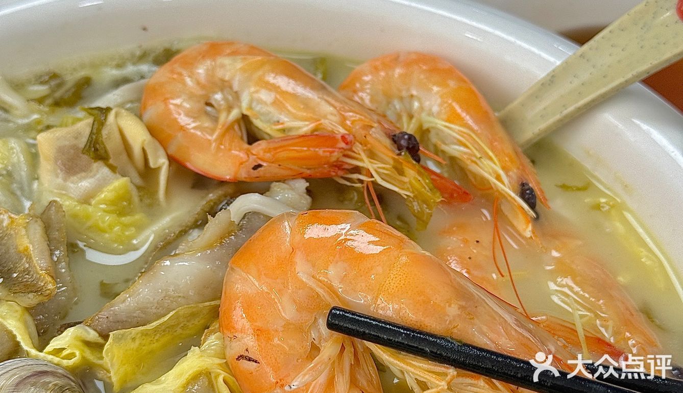 在宁波！去了5678次的海鲜面店！！