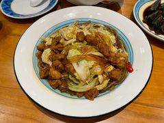 酥肉烩白菜-巴依老爷新疆美食(常营店)
