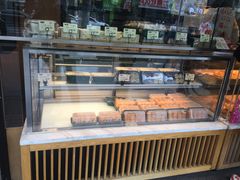 面包甜点陈列柜-泸溪河桃酥(长乐路店)