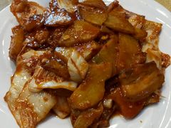 辣白菜土豆片五花肉-北冰洋狗肉冷面城(总店)