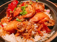 瓦煲鸡饭-马来西亚美食街