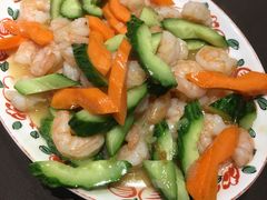 清炒虾仁-清真·老门框爆肚涮肉·中华老字号(丰管路店)