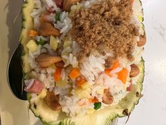 菠萝炒饭-鹿港小镇(黄金店)