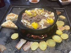 -有一锅·野生菌黑山羊腊排骨火锅(古城北门店)