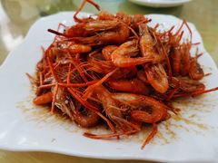 油爆虾-翰汇居特色农家菜(南汇新城滴水湖店)