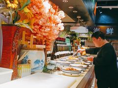 自助取餐区-亚马逊环球美食百汇(新城吾悦广场店)