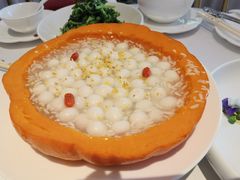 南瓜酒酿小圆子-玫瑰厅上海菜(兴国路店)