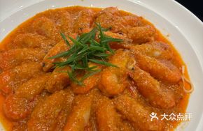 Shrimp Oil Silver Garlic and Gold Garlic Vietnamese Prawn