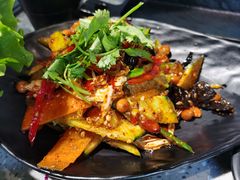 拌花菜-吉力烤鳗