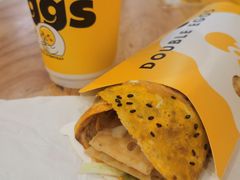 上头芥末虾仁煎饼-2颗鸡蛋煎饼(北京路天河城店)