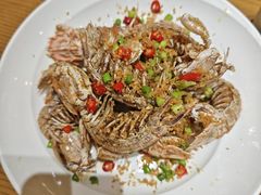 椒盐皮皮虾-必点海鲜·海肠捞饭大王(滨江道店)