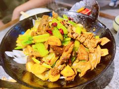 -华盛园卷子王农家菜水库鱼