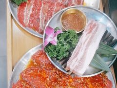 -明洞阿姨·韩式酱蟹烤肉·创意料理(三元桥店)