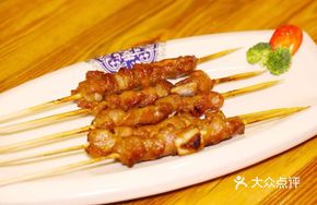 Signature Honey Glazed Pork Skewers
