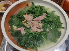 土猪肉浸桑叶-猪腰一家·地道佛山菜(里水店)