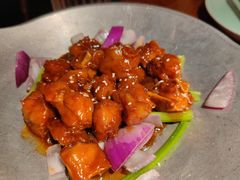 蒜香蜜汁排骨-绿茶餐厅(蓝色港湾店)