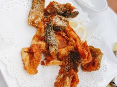 煎锔三文鱼皮骨-新享乐海鲜(翠华路店)