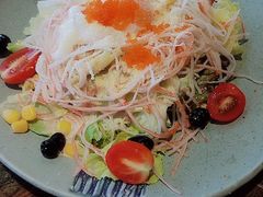 溫泉蛋蟹肉色拉-炙柒Sekinana·精致料理 烧鸟·铁板烧(海上世界店)