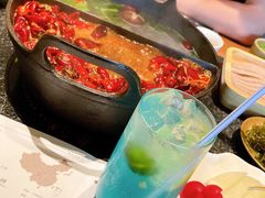 四季草本鸳鸯锅-盡膳口福跷脚牛肉火锅(北美新天地店)