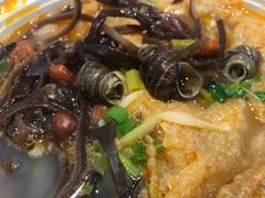干捞招牌螺肉嗦螺粉-笋爷高汤嗦螺粉·螺蛳粉(上社店)