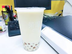 桂花乌龙拿铁加芋圆波霸-茉沏(光启城店)