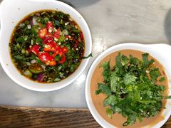 自助蘸料-尚尚仙·酸汤猪手·猪肚鸡火锅(华联万柳购物中心店)