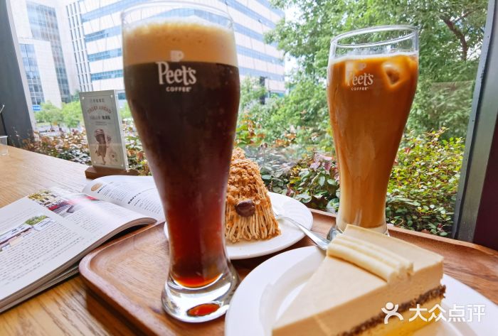 Peet's Coffee皮爷咖啡(大学路店)瀑布冷萃图片