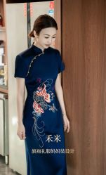 -禾米旗袍妈妈装礼服定制(嘉业国贸店)