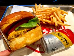 芝士牛肉漢堡套餐-Burger Joys Central(中环士丹利街店)