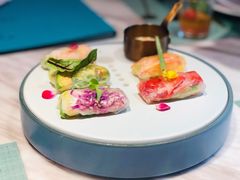 漫步花开彩虹卷-蜜桃花开·中西融合菜E&W(南长街店)