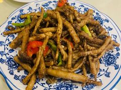 鹅肝酱炒蘑菇-燕风楼烤鸭店(建设总店)