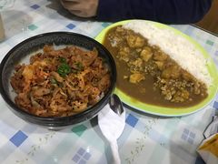 咸辣泡菜牛肉饭-顶屋咖喱(武大店)